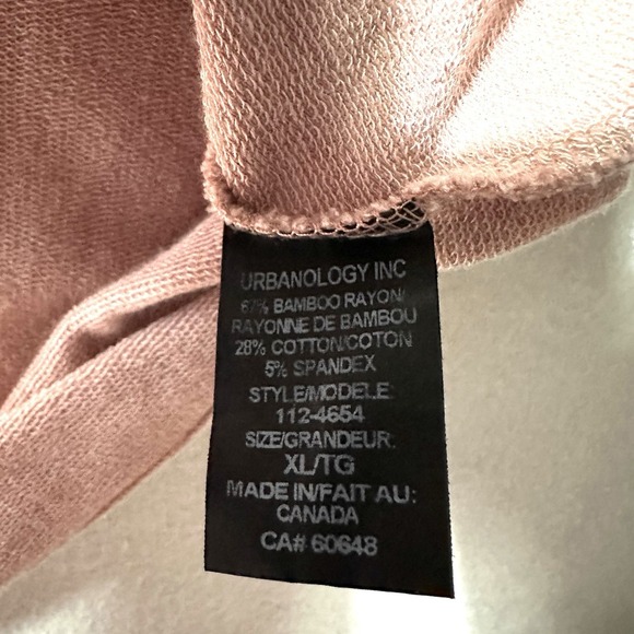 PURE ESSENCE URBANOLOGY XL Tunic Top Sleeveless Pink Lagenlook Wood Buttons - Picture 9 of 11